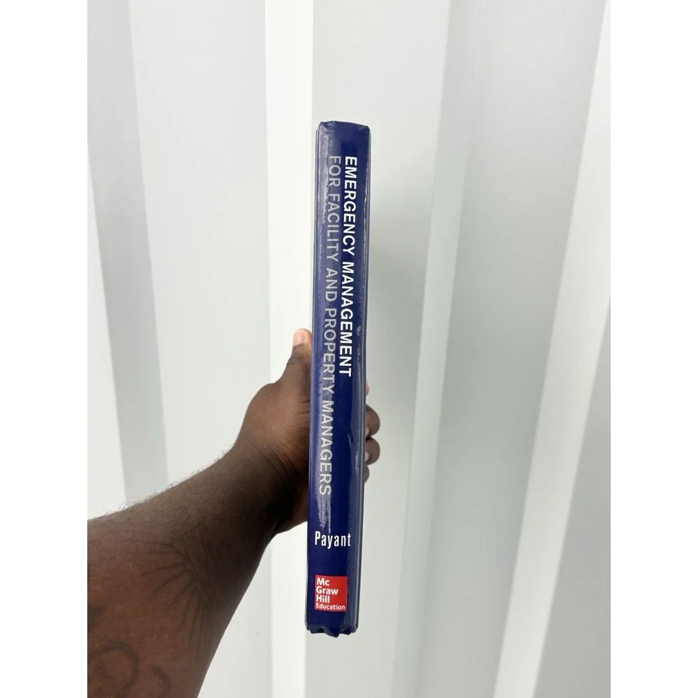 Emergency Management for Facility and Property Managers Richard Payant HB Book
